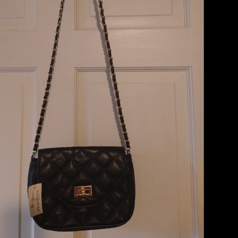 Nine West Black Small Crossbody Purse